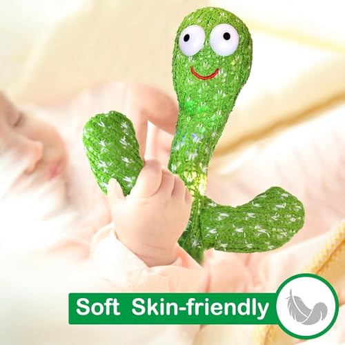 Storio Rechargeable Toys Talking Cactus Baby Toys for Kids.