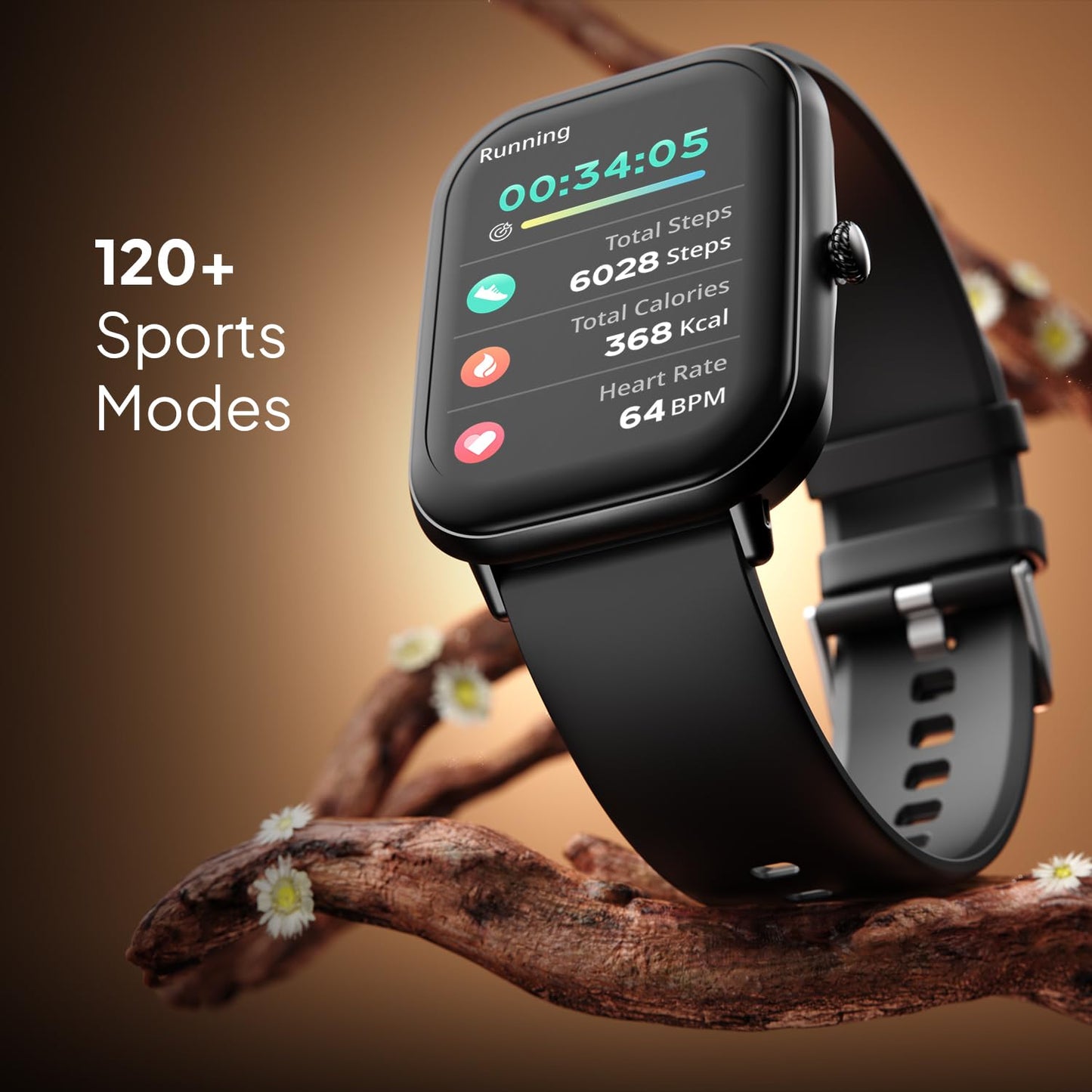 Fire-Boltt Ninja Call Pro Max Smart Watch 2.01 inch Display, Bluetooth Calling, 120+ Sports Modes, Health Suite, Voice Assistance (Grey)
