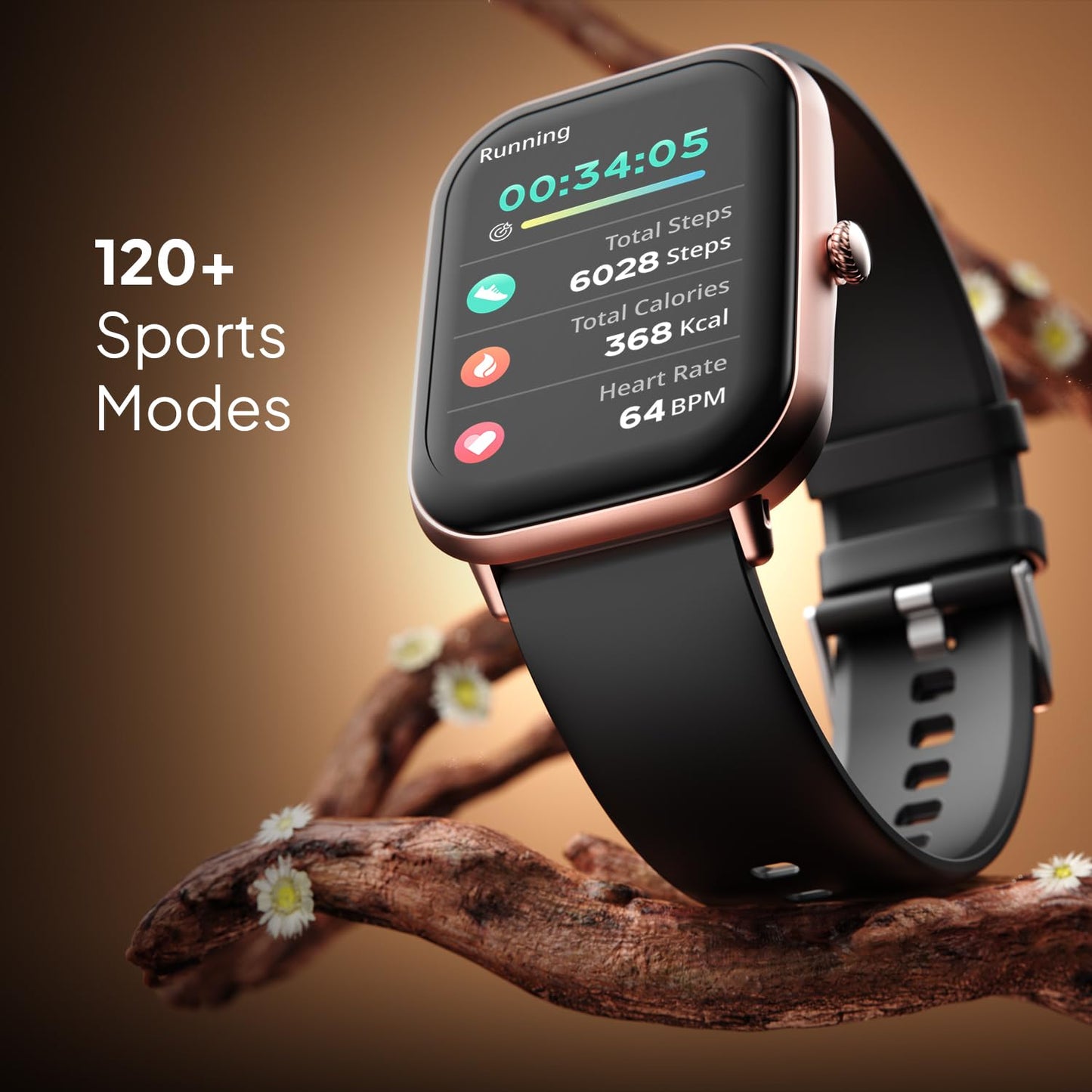 Fire-Boltt Ninja Call Pro Max Smart Watch 2.01 inch Display, Bluetooth Calling, 120+ Sports Modes, Health Suite, Voice Assistance (Grey)
