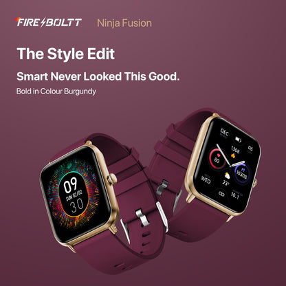 Fire-Boltt Ninja Call Pro Max Smart Watch 2.01 inch Display, Bluetooth Calling, 120+ Sports Modes, Health Suite, Voice Assistance (Grey)