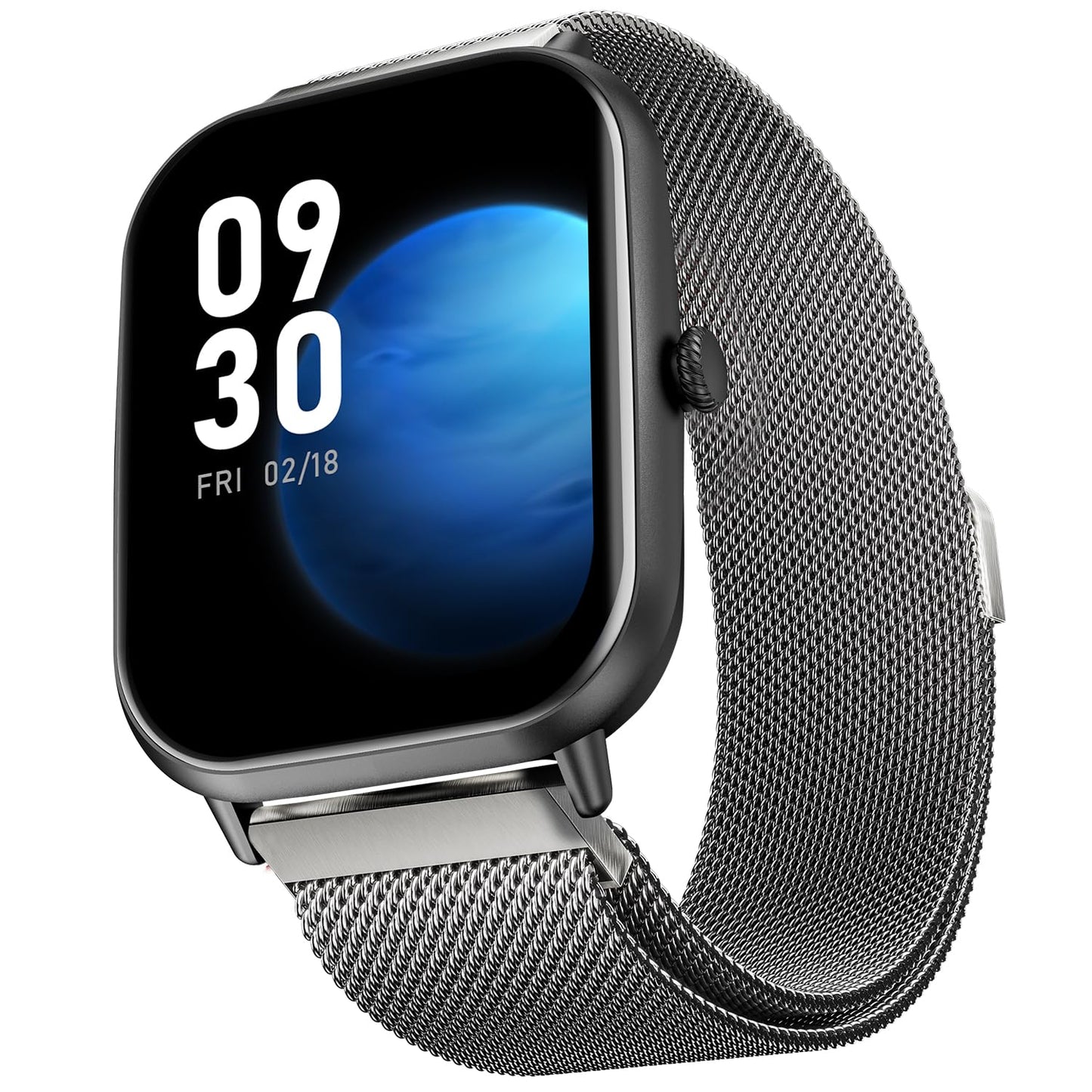 Fire-Boltt Ninja Call Pro Max Smart Watch 2.01 inch Display, Bluetooth Calling, 120+ Sports Modes, Health Suite, Voice Assistance (Grey)
