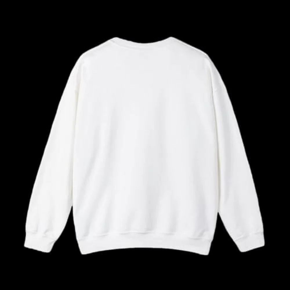 Men White Round Neck Cotton Sweatshirts